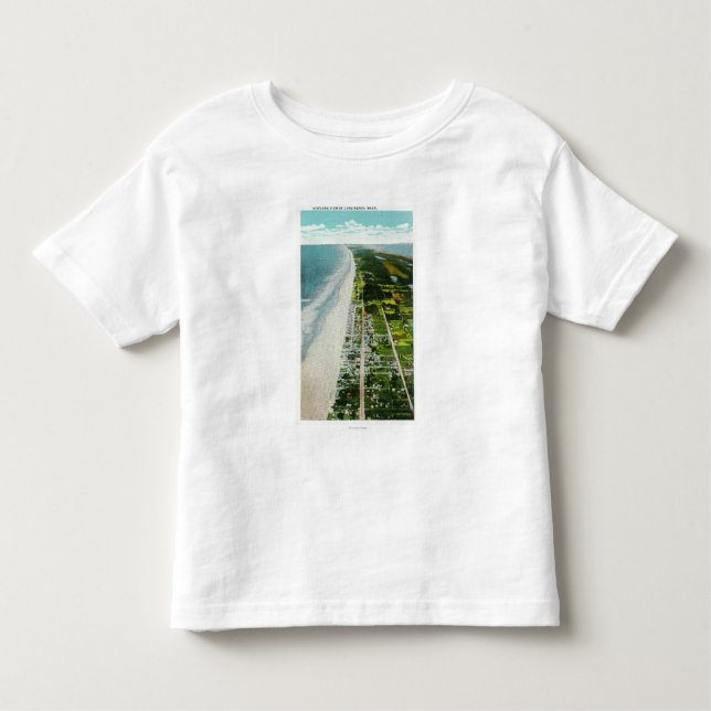 Antennen beskådar av det Beachfront T-shirt (Framsida)