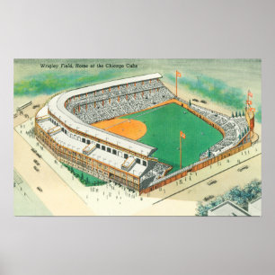 Antennen beskådar av det Wrigley fält nr. Poster