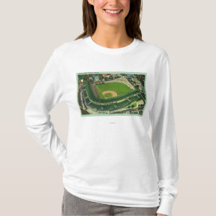 Antennen beskådar av det Wrigley fält nr. Tee Shirt