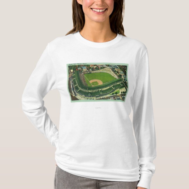 Antennen beskådar av det Wrigley fält nr. Tee Shirt (Framsida)