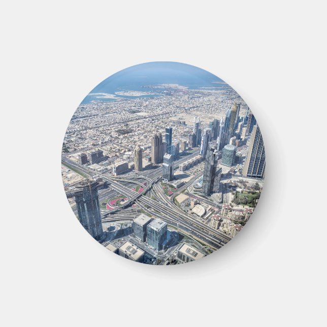 Antennen beskådar av Dubai Magnet (Framsidan)