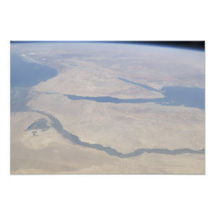 Antennen beskådar av egyptenen och Sinaien Fototryck