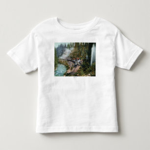 Antennen beskådar av en tågstation t-shirt