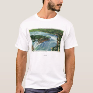 Antennen beskådar av hela Niagara Falls 2 Tee