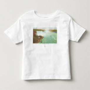 Antennen beskådar av hela Niagara Falls Tee Shirt