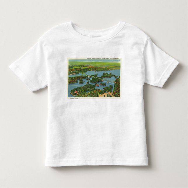 Antennen beskådar av internationell överbryggar t shirt (Framsida)