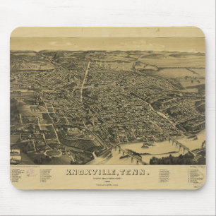 Antennen beskådar av Knoxville Tennessee från 18 Musmatta