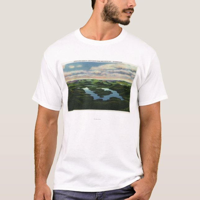 Antennen beskådar av Lake Placid T-shirt (Framsida)