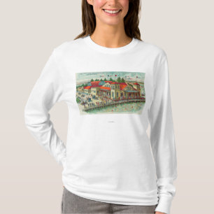 Antennen beskådar av Luna Park Caf� och Natatorium T-shirt