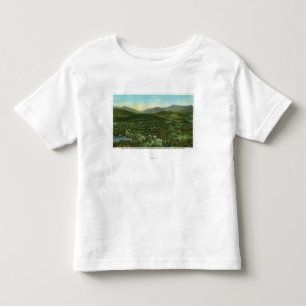 Antennen beskådar av stad med det Hurrican berg T Shirt