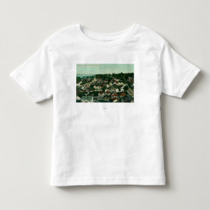 Antennen beskådar av staden 4 tee shirt