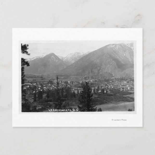 Antennen beskådar av staden 5 vykort (Framsida)