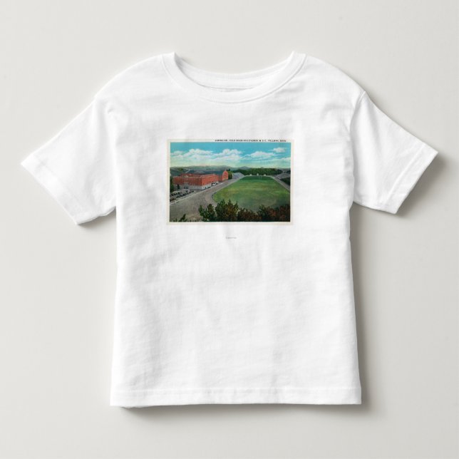 Antennen beskådar av statlig högskolaidrottshall t shirt (Framsida)