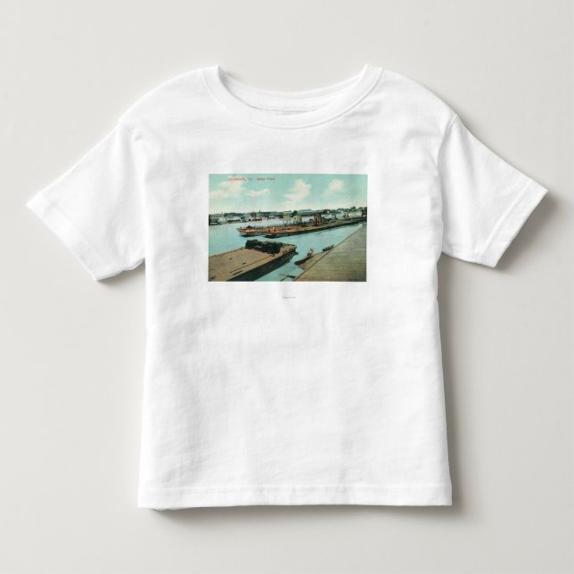 Antennen beskådar av stranden t shirt (Framsida)