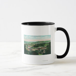 Antennen beskådar av TownColfaxen, CA Mugg
