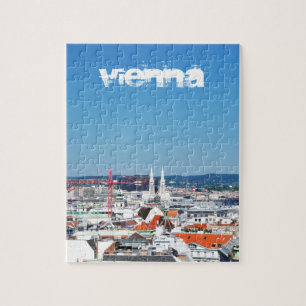 Antennen beskådar av Wien, Österrike Pussel
