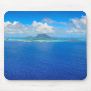 Antennen beskådar över Bora Bora mousepad Musmatta