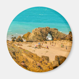 Antennen beskådar Pedra Furada Jericoacoara Magnet