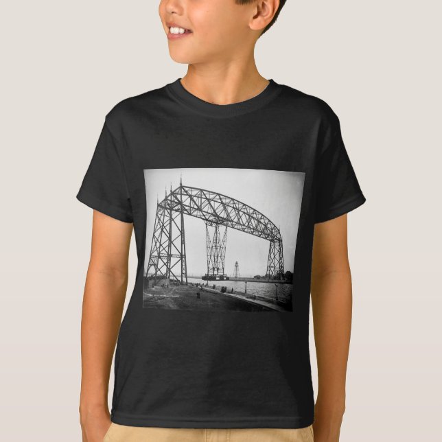 Antennen överbryggar Duluth Minnesota T-shirt (Framsida)
