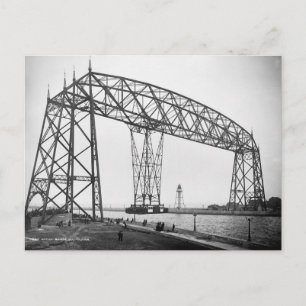 Antennen överbryggar Duluth Minnesota Vykort