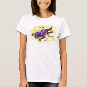 Anteosaurus Sunbad med hörlurar. T Shirt