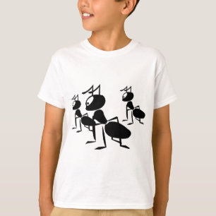 Anter går och Marching - lägg till din egen text T-shirt