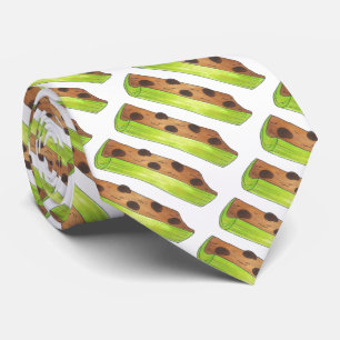 Anter på Log Celery Peanut Butter Raisins Tie Slips