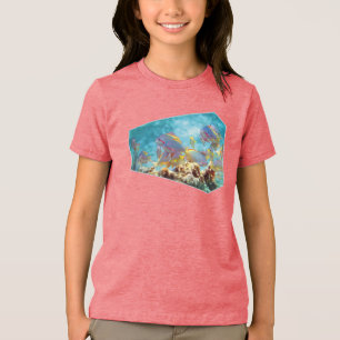 Anthiasfisk vid korallrev - Fotografisk design T Shirt
