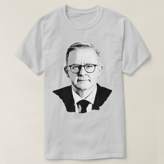 Anthony Albanese T Shirt (Design framsida)