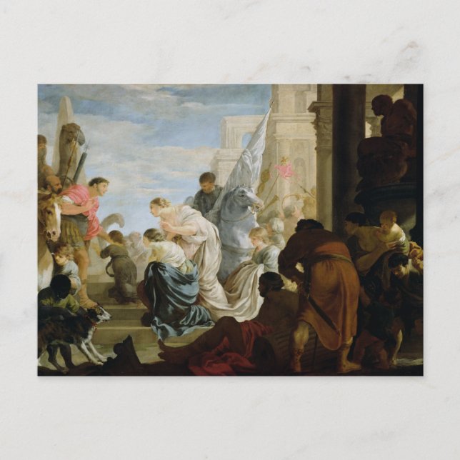 Anthony and Cleopatra, c.1645 Vykort (Framsida)