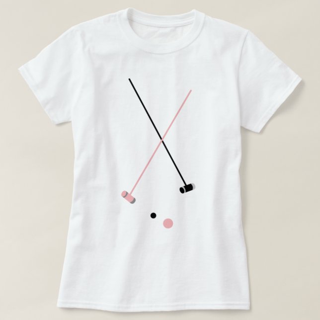 anthony and kate Croquet    T Shirt (Design framsida)