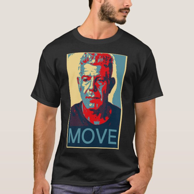 Anthony Bourdain Berömd Chef Quote    T Shirt (Framsida)