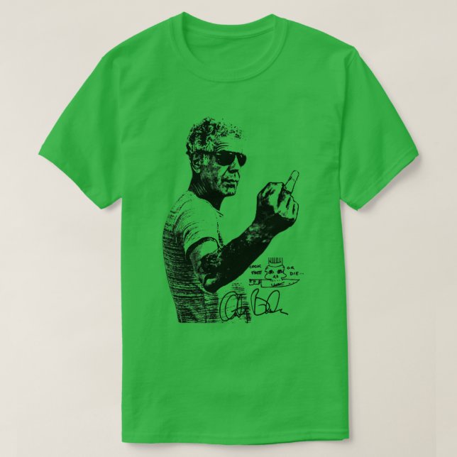 Anthony Bourdain Classic Kids TShirt T Shirt (Design framsida)