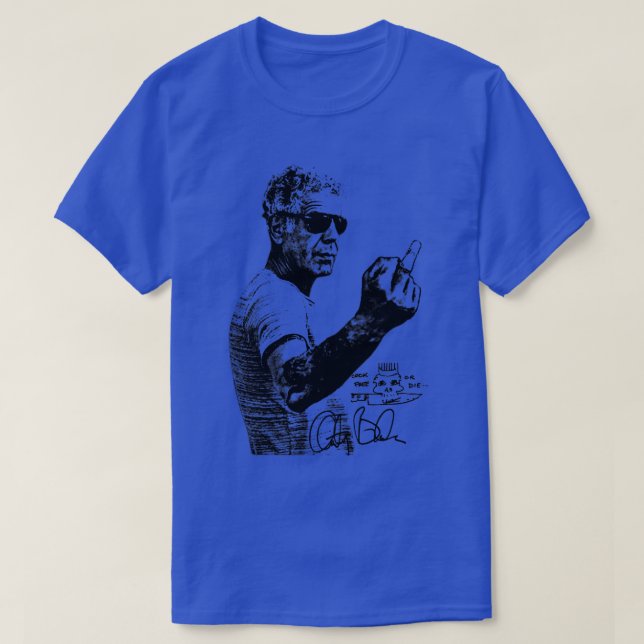 Anthony Bourdain Classic Mugg T Shirt (Design framsida)