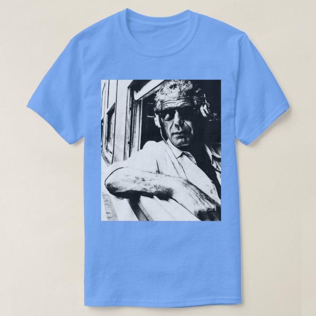 Anthony Bourdain Culinary Rebel med en orsak T Shirt (Design framsida)