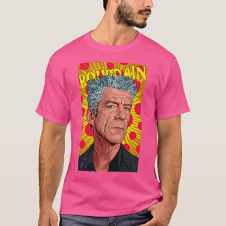 Anthony Bourdain Design T Shirt
