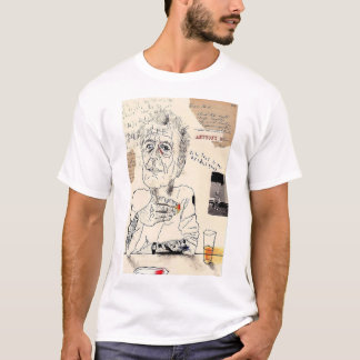 Anthony Bourdain Drinking Active T-Shirt