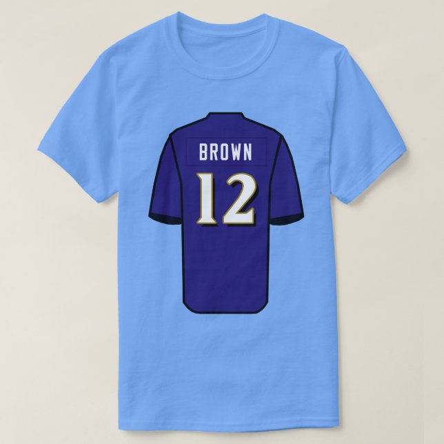Anthony Brown Jersey T Shirt (Design framsida)