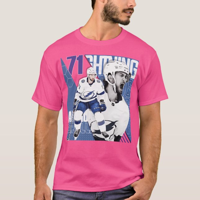 Anthony Cirelli Hockey Shirt Lightning T Shirt (Framsida)