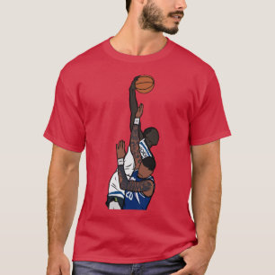Anthony Edwards Dunks on John Collins 2 Oversized T Shirt
