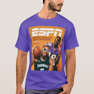 Anthony Edwards Justin Jefferson Minnesotaimberwol T Shirt