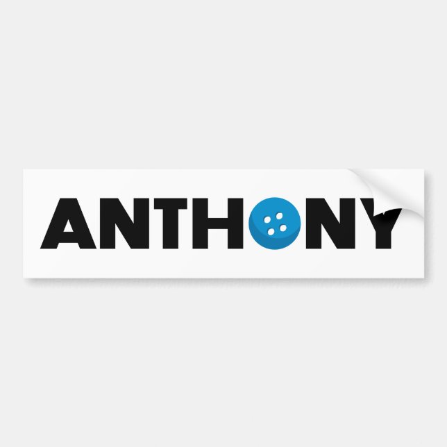 Anthony-knapp Bildekal (Framsidan)