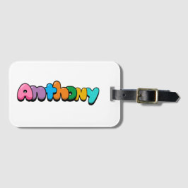 Anthony Luggage Tag Bagagebricka