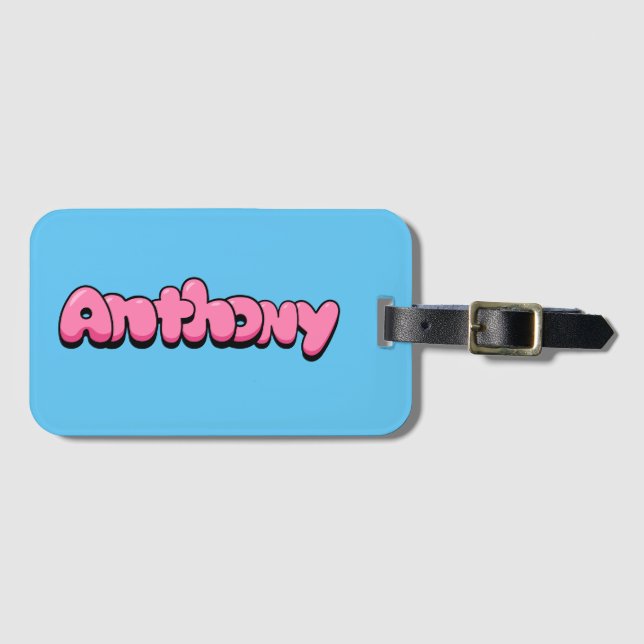 Anthony Luggage Tag Bagagebricka (Framsida horisontal)