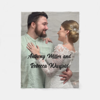 Anthony Miller och Rebecca Warfield Blanket Fleecefilt