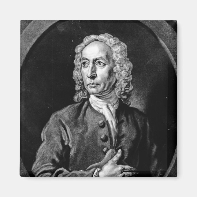 Anthony Sayer, graverad av John Faber Jr Magnet (Framsidan)
