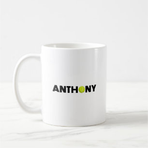Anthony Tennis Coffee Mugg