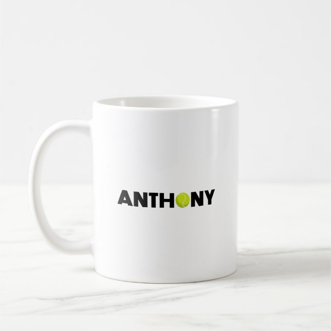 Anthony Tennis Coffee Mugg (Vänster)