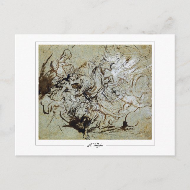 Anthony van Dyck #17 - Finkonst Postkort Vykort (Framsida)