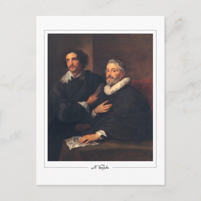 Anthony van Dyck #30 - Finkonst Postkort Vykort (Framsida)